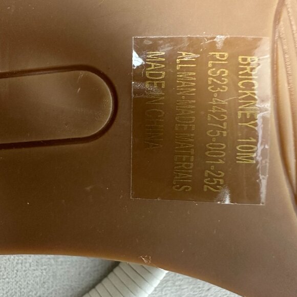 Crown & Ivy Womens Black & White Block Heel Sandals Size 10M - Picture 3 of 8